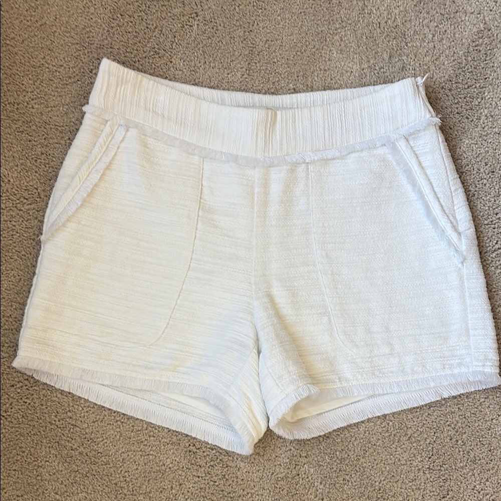 Marie Oliver High Waist White Shorts Size 0